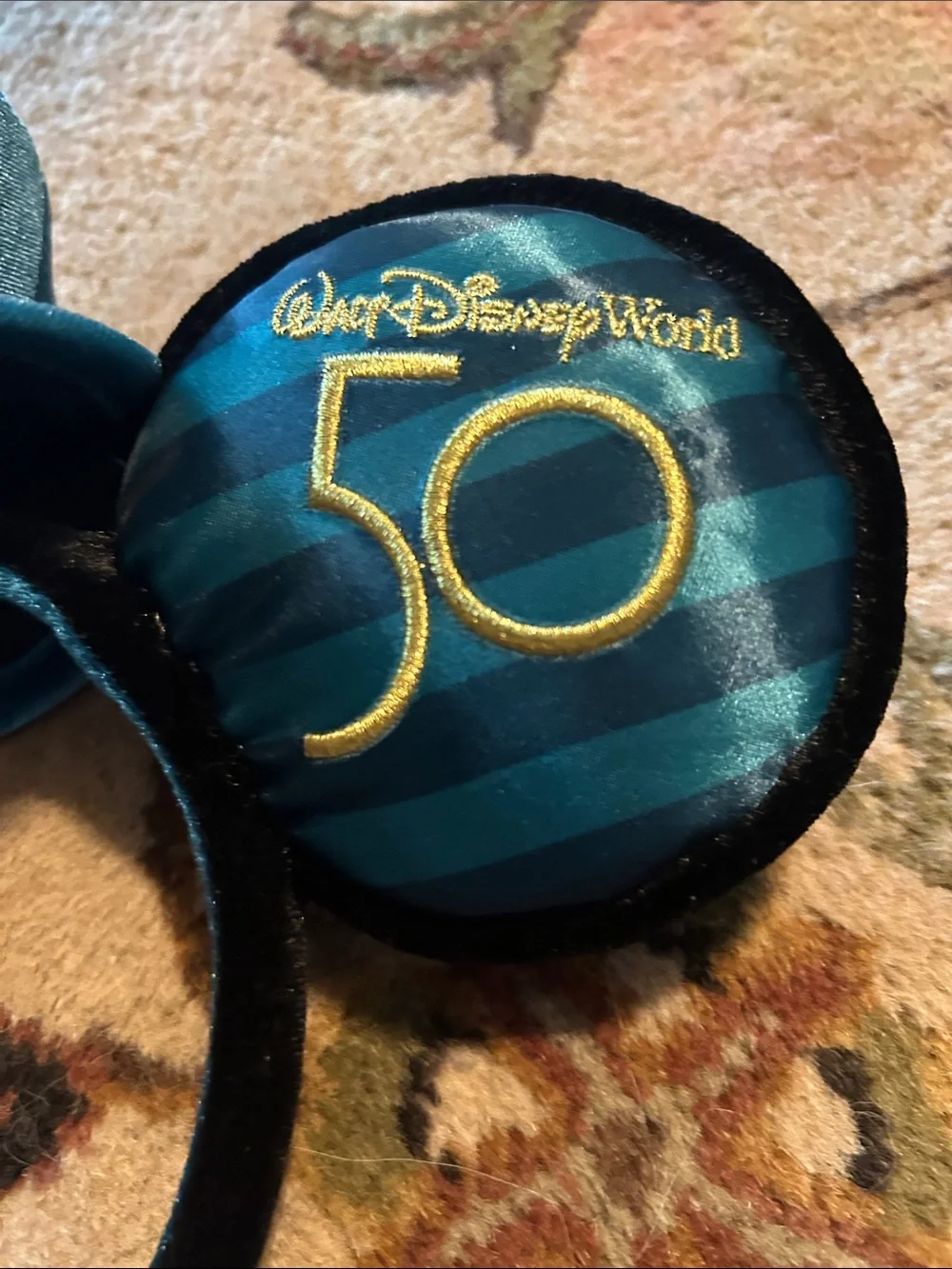 Haunted Mansion Main Attraction Disney 50th Anniversary Mickey Ears Headband